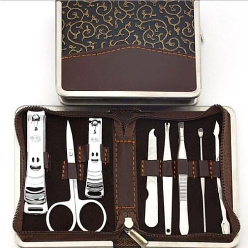 New style nail clippers set nail tools carbon steel 8pcs/set
