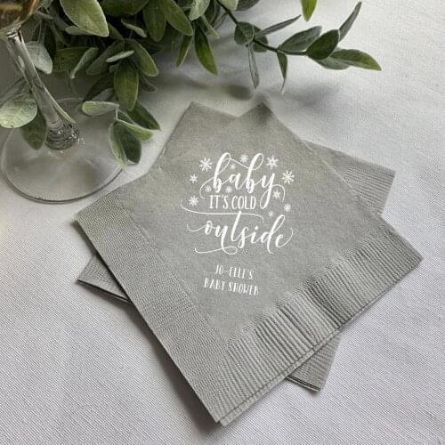 Personalized birthday party wedding Napkins Baby Shower NapkinsEngagement Party, Custom Bar Napkins, Custom Wedding Napkins