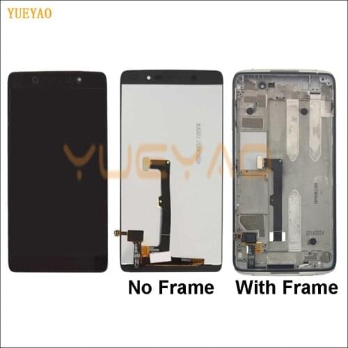 Full LCD Display+Touch Screen Digitizer+Frame Assembly For Alcatel One Touch Idol 4 LTE 6055 6055P 6055Y 6055B 6055K LCD