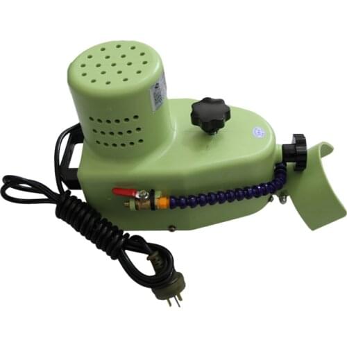 220V 50HZ portable manual glass polishing machine with diamond wheels and polishing wheels