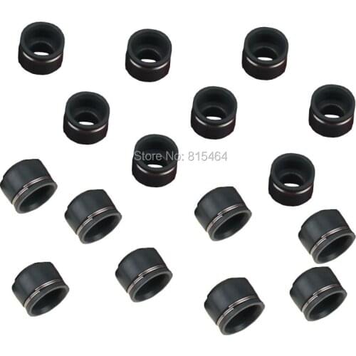 Yecnecty 16 PCS Motorcycle Spiracle Valve Stem Oil Seal For Honda CB400 CB-1 CBR400 CBR23 CBR29 NC31 CB400SF NC31 NC23 NC27 NC29