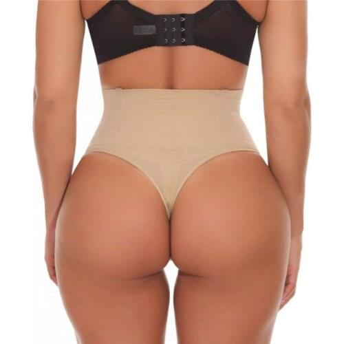 Women Mid-Waist Butt Lifting Body Shaper Slimming Briefs Tummy Shaper Slim Womens Thong Panties Corrective Underwear Control