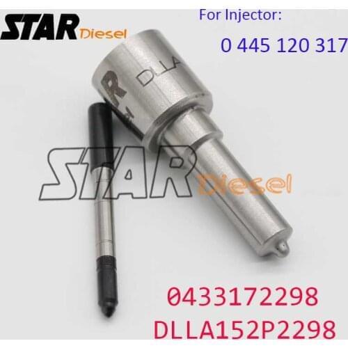 Diesel Injector Automizer DLLA152P2298 0 433 172 298 Auto Parts Valve Nozzle Tip DLLA 152 P 2298 for BOCSH 0445120317