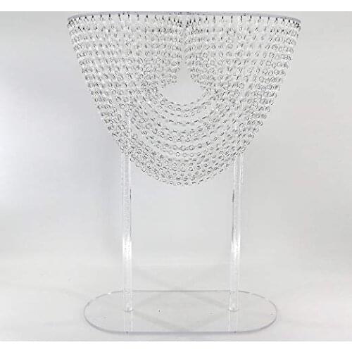 Acrylic wedding flower stand wedding pillars wedding walkway stand crystal centerpieces for reception table