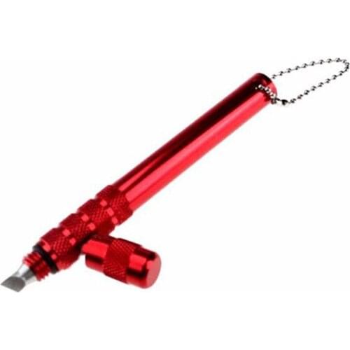 Hot sale Golf Groove Cutter Blue Golf Club Head Grooving Tool Golf Club Alloy Wedge Sharpening Tool V Shape Tool