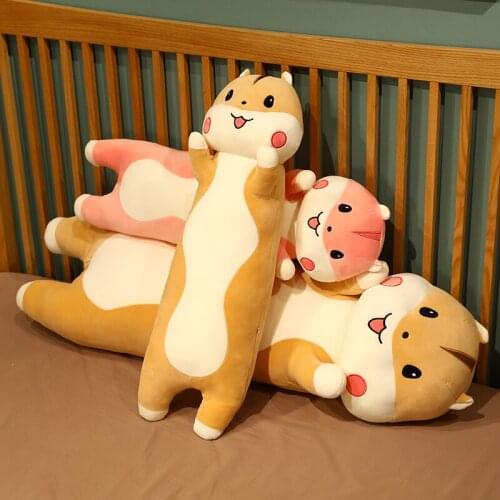 Kawaii Hamster Plush Toy Baby Toys Kid Toys Plush Pillow Stuffed Plush Animal Girl Christmas Gifts Toys for Children Home Decor