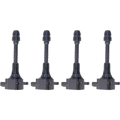 Set(4) Ignition Coils for 2002-2006 Nissan Sentra Altima 1.8L L4 224336N015