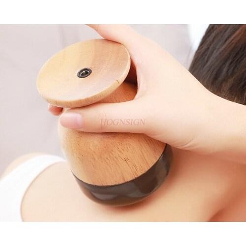 Moxibustion massage Warm moxibustion equipment electric massage energization meteorite Taiji energy stone health