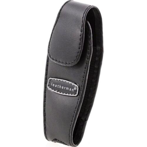 Leatherman 930905 Juice Black Leather Clip-on Multi-Tool Sheath w/ Snap Closure