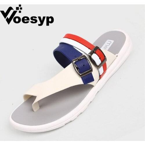 Men Slippers Summer Flip Flops Sandals Male Slipper Indoor Outdoor Beach Shoes Man Fashion Home Non-slip Breathable Slippers