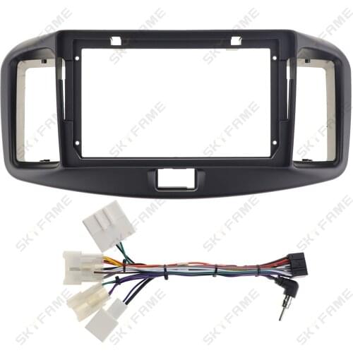 SKYFAME Car Frame Fascia Cable For daihastu mira 2013-2017 Android Big Screen Dask Kit Fascia Frame