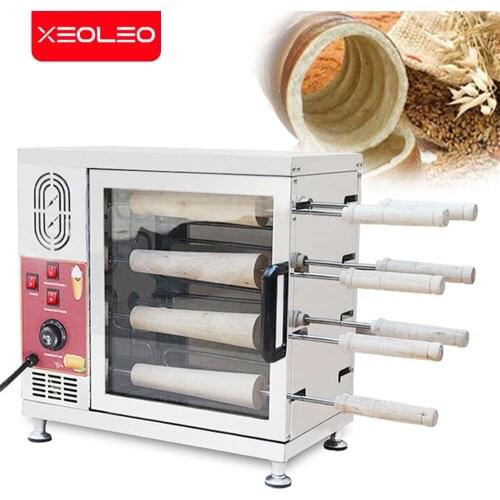 XEOLEO Kurtos chimney Hungarian chimney roll chimney cake oven Toast machine Ice cream bagel machine Ice cream chimney roll