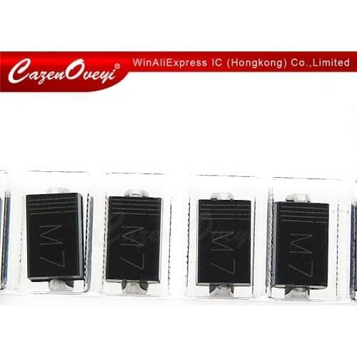 50pcs/lot SMA Rectifier diode 1N4001 M1 1N4004 M4 1N4007 M7 FR107 RS1M FR207 RS2M HER108 US1M SF18 ES1J SF14 ES1D DO-214AC