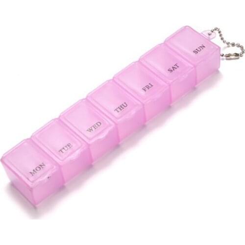 7 Days Weekly Tablet Pill Medicine Box Holder Storage Organizer Container Case Pill Box A7