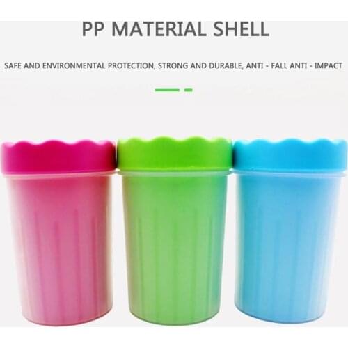 Dogs Paw Wash Cup Portable Silicone Foot Washer For Pet Pet Foot Washer Puppy Dirty Paw Quickly Wash Foot Cleaning Bucket