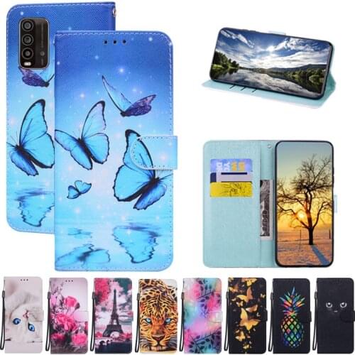 For Xiaomi Redmi 9T Case Wallet Pu Leather Flip Case On For Xiaomi Redmi 9T 9 T Redmi9T Stand Book Phone Case with Card Holder