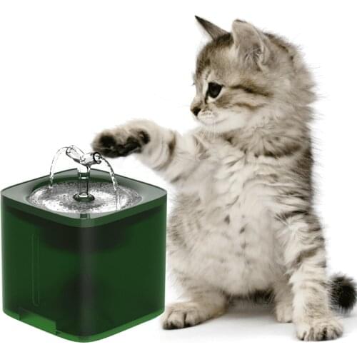 Cat Fountain Automatic Pet Water Filter Dispenser for Cat Drinking Feeder Bowl Kitten Puppy Water Fountain Container Pet Product