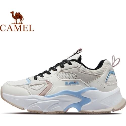 CAMEL Official Original Chunky Sneaker Men Women Outdoor Casual Sports Running Shoes Womens Sneakers Unisex Breathable Footwear