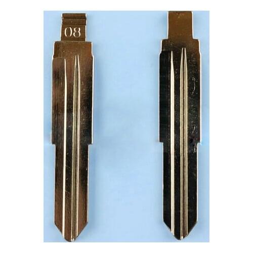 NO.08 Replacement Flip Remote Key Blade For Daihatsu Kia Carnival Remote Car Key blank