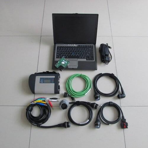 Mb Star C4 D630 Laptop Sd Connect Compact 4 with Newest Software 320gb Hdd Diagnostic Tool for Car and Truck Ready to Use