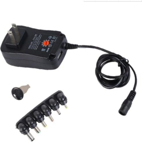 New 30W Power Supply Universal Adapter AC/DC 3V/4.5V/6V/7.5V/9V/12V 1.5A Adjustable
