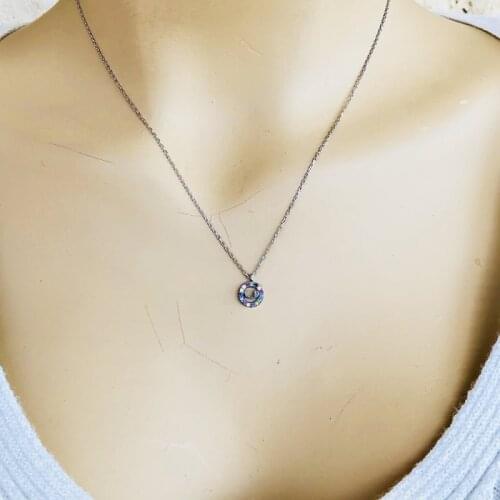 Woah 925 Sterling Silver Necklace Women Girls Gift Jewelry Accessories Fashion Handmade Elegant Chain