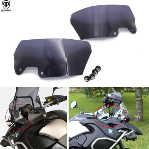 ROAOPP Motorcycle Wind Screen Windshield Side Panels Spoiler Air Deflector for BMW R1200GS R1200 GS ADV 2004-2012 R 1200 GS