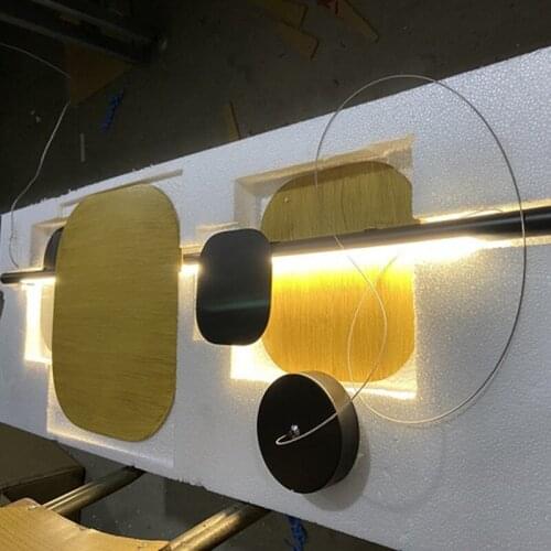 Nordic Luxury Led Pendant Lamp Minimalist Loft Restaurant Bar Hotel Art Exhibition Hall Office Space Decoration Suspension Light