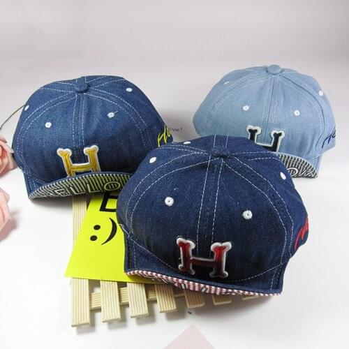 Unisex baby Cap 8-24 month Old Fashion Baby Cap Knitted Warm Cotton Toddler Kids Girl Boy Print H Hats GH181