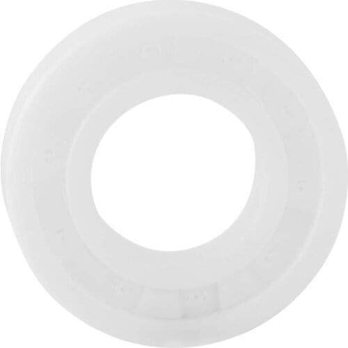 ZrO2 Ball Bearing, 1 Pack White 6901 Ball Bearing High Precision 12X24X6mm Ceramic Ball Bearing