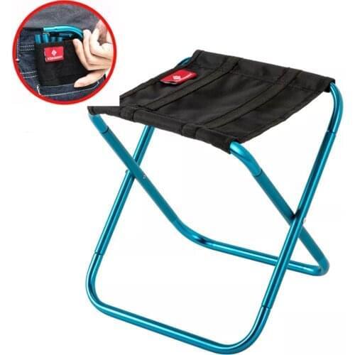 Folding Small Stool Foldable Travel Picnic Camping Fishing Chair Portable Outdoor Ultralight Subway Train Easy Carry Bench Stool