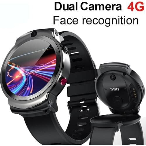 2020 New 4G Smart Watch DM28 HD Retina Screen Andriod 7.1 8.0MP Camera MTK6739 Quad Core 3GB 32GB IP67 Waterproof