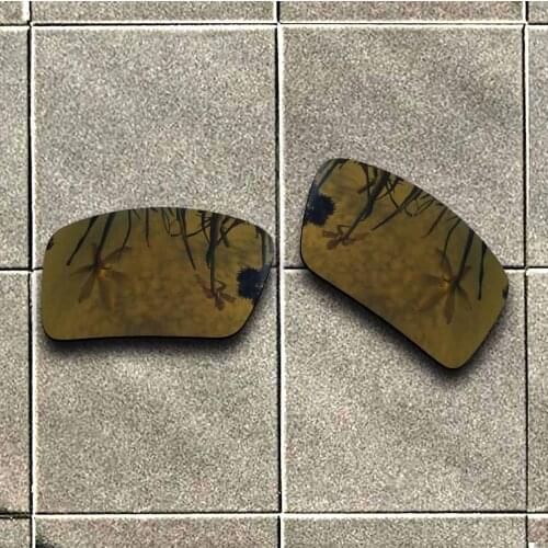 Bronze Gold Polarized Sunglasses Replacement Lens for-Oakley DOUBLE EDGE Frame 100% UV Protection Good Fitness