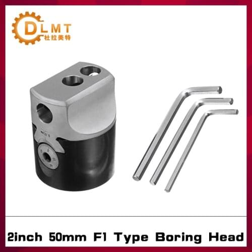 1pcs 2inch 50mm Type F1 Boring Machine Rough Boring Head Boring Handle For MT2 MT3 R8 NT30 NT40 C20 Shank Milling Machine Tools