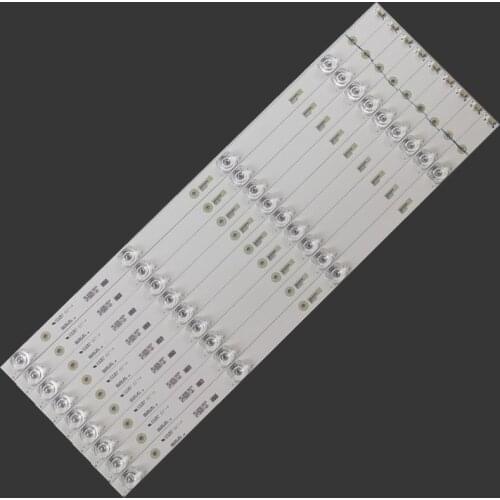 9pcs/set LED backlight strip For Thomson T55FSM5040 55D1800 55HR332M04A1 V8 4C-LB550T-HR7 le4ra2r0 3732706293c17301440