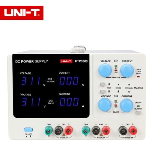 UNI-T UTP3303 Dual-Channel Three-Way Adjustable DC Power Supply 32V 3A