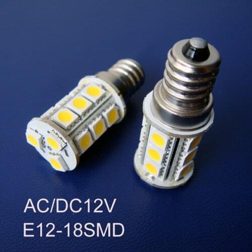 High quality AC/DC12V 3.2W E12 led bulbs,12V Led E12 lamps,e12 Led lights free shipping 50pcs/lot