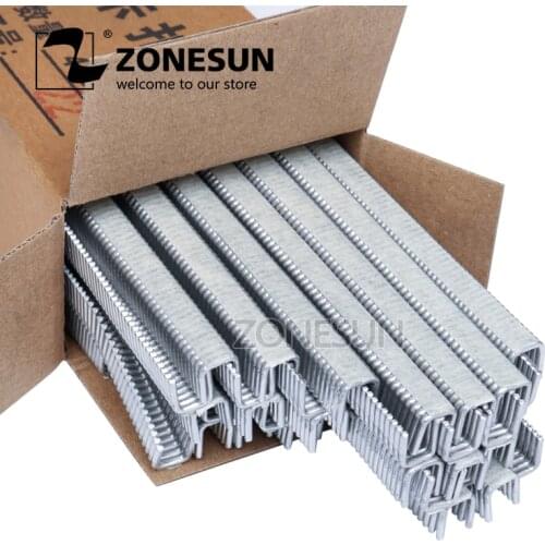 ZONESUN 1 box Buckle for Manual U-shape 506 503 Sausage Clipper Clipping Machine Maker, clips for Supermarket Tightening Machine