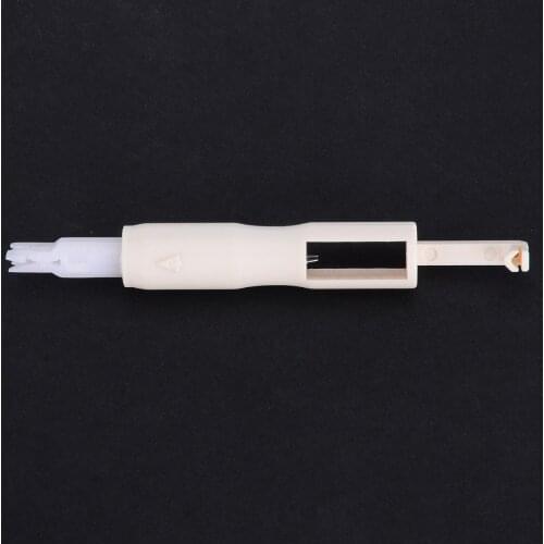 1pc 7.2cm/2.8inch Plastic Needle Threader Stitch Insertion Tool For Sewing Machine Serger Sewing Thread
