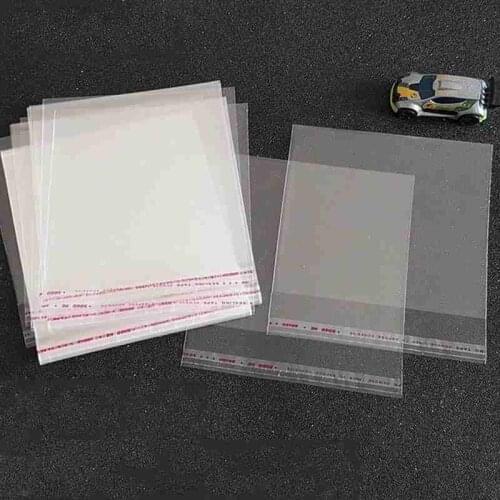 50Pcs Opp Gel Recording Protective Case For Turntable Player Lp Vinyl Record Self Adhesive Records Bag