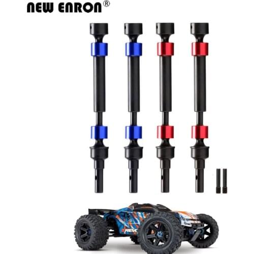 8650 8651 8652 2pc Hard Splined Steel CVD Front or Rear Driveshaft Drive Shafts For RC Car Parts 1/10 Traxxas E-Revo 2.0 86086-4