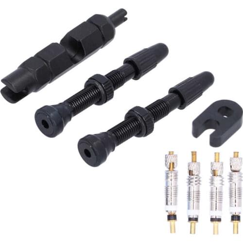 Araba aksesuar car accessories 1.6in Tubeless Valve Stem French Type Aluminum Alloy Accessories for Road Bicycles Mountain