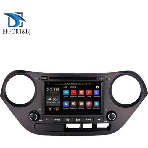 4GB RAM Android 8.0 Octa Core Car Multimedia Player For Hyundai I10/Hyundai Grand i10 2013-2019 Left Hand Driving GPS Navigation
