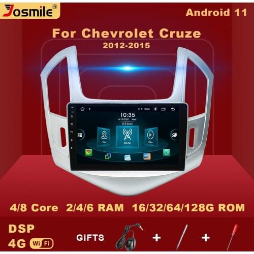 2G+32G2 din Android 11 Car Radio For Chevrolet Cruze 2012-2015 Multimedia Player Video Navigation GPS RDS dvd Carplay Wifi DSP