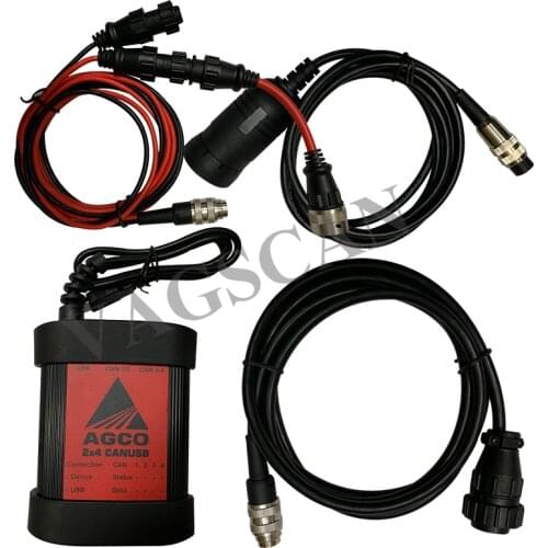 For AGCO CANUSB EDT Interface Electronic Diagnostic Tool Heavy Duty Agricultural Diagnosis Scanner