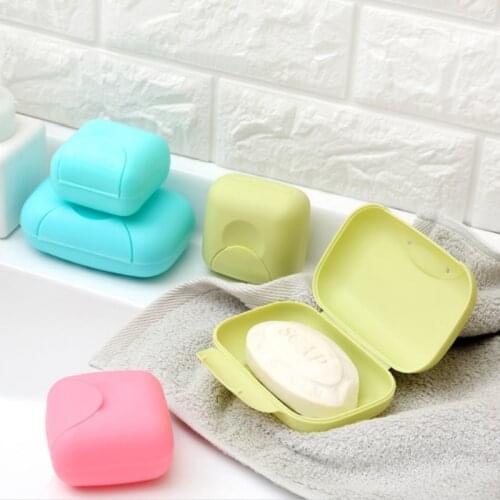 Travel Portable Creative Disposable Boxed Soap Paper Slice Sheets Mini Paper Soap Travel Hiking Container Soap Box Accessories
