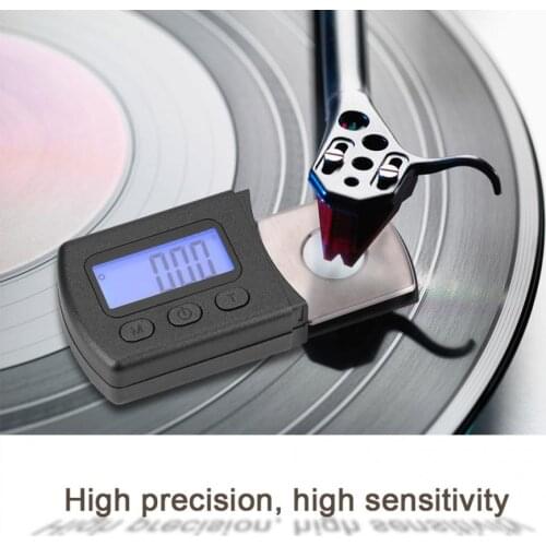 Digital Turntable Stylus Force Scale High precision LP Vinyl Player Record Electronic Scale Vinyl Record Needle Manometer