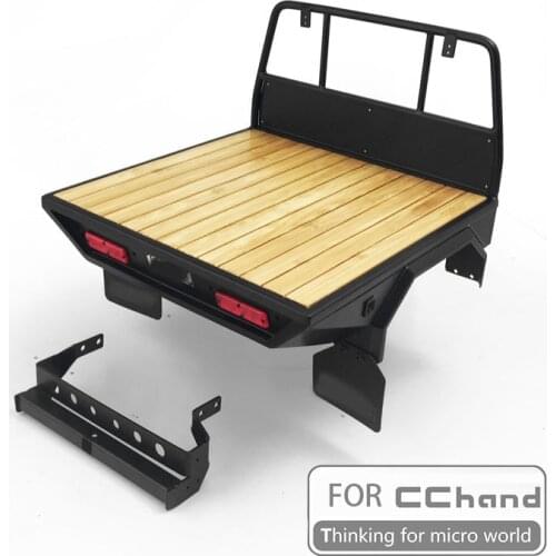 Metal plank back bucket for CChand 1/10 TF2 LWB RC CAR TOY