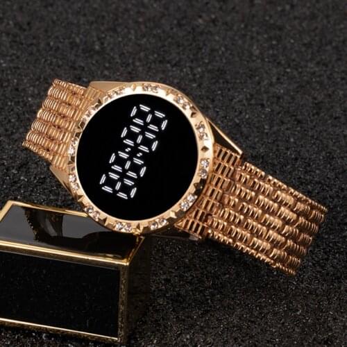 Midnite Star Ladies Gold Watch