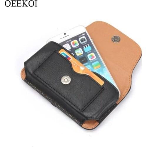 OEEKOI Rhino Pattern PU Leather Belt Clip Holster Pouch Case for UMI S 5.5Inch